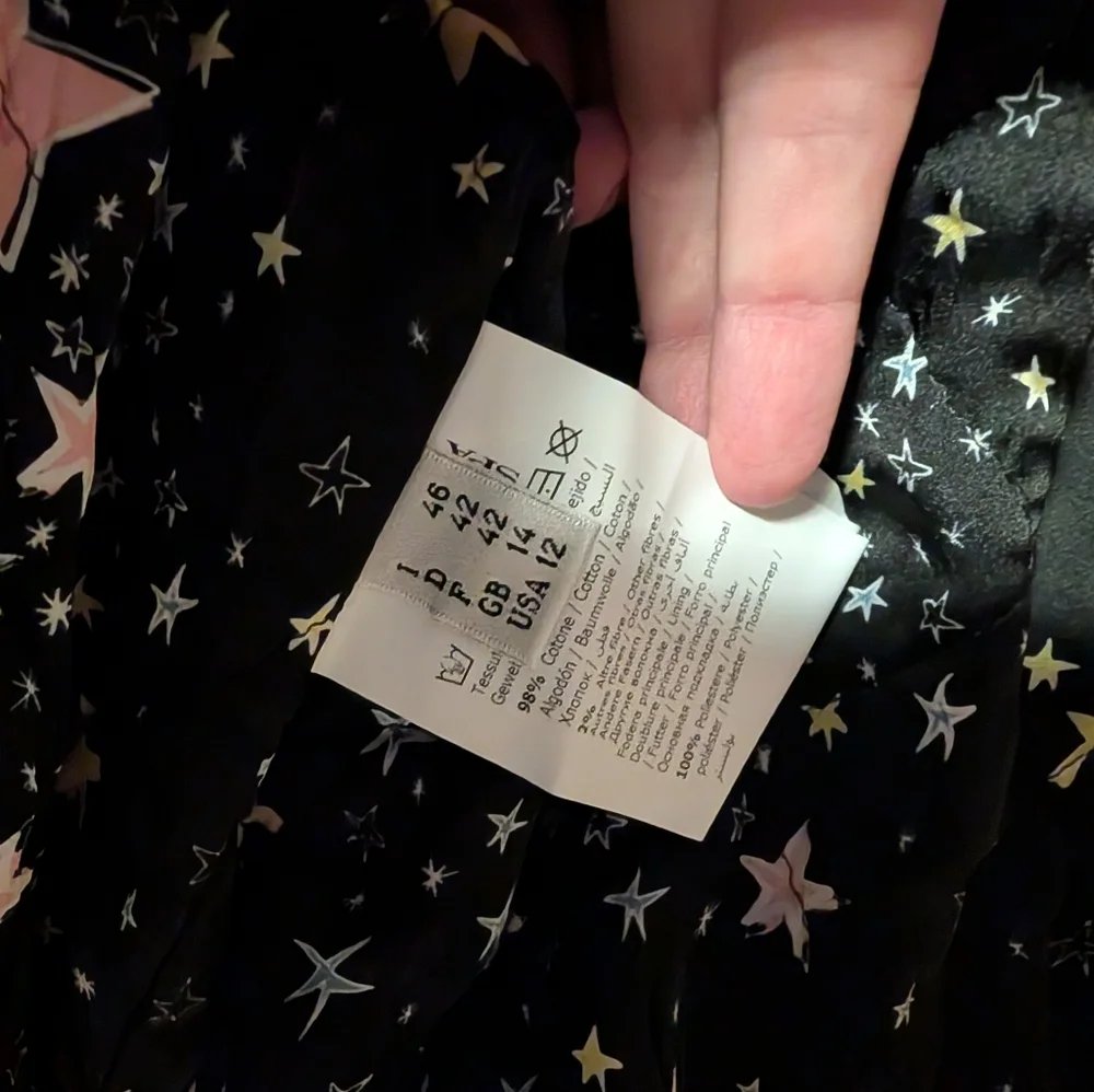 Moschino Denim Moon and Stars Jacket size US 12 - Picture 8 of 9